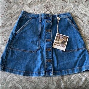 NWT Denim skirt